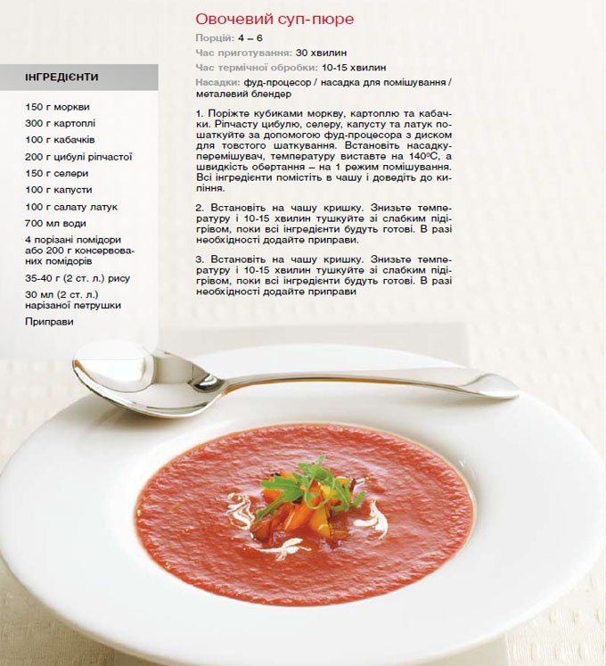 Овочевий суп-пюре